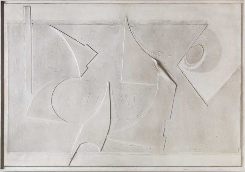 Savelli, Angelo , Piccolo orizzontale, 1960, olio su tela, VAF 1329, Roverto, Mart