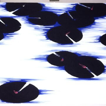 Scaiola, Giuseppe , Nymphaea, 1988, Acryl auf Leinwand, VAF 470, Roverto, Mart