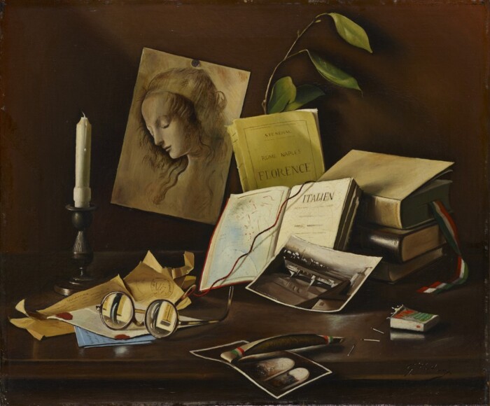 Sciltian, Gregorio , Viaggio in Italia, 1937, olio su tela, VAF 2399, Roverto, Mart