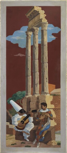 Severini, Gino , La leçon de musique, 1928-1929, olio su tela, VAF 2065, Roverto, Mart