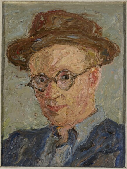 Stradone, Giovanni , Ritratto di Ettore, 1941, olio su tela , VAF 2415, Roverto, Mart