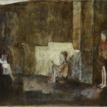 Sughi, Alberto , l'attesa, 1957, olio su tela, VAF 2503, Roverto, Mart