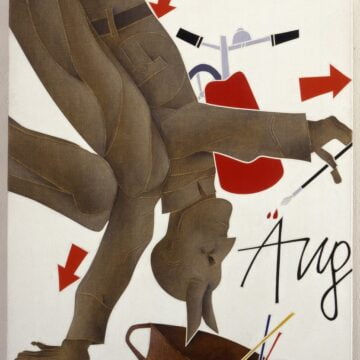 Tadini, Emilio , Angelus Novus, 1978, acrilico su tela, VAF 514, Roverto, Mart