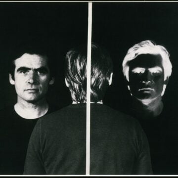 Tagliaferro, Aldo , L'io ritratto, 1977, riporto fotografico su tela emulsionata, VAF 1916, Rovereto, Magazzino VAF