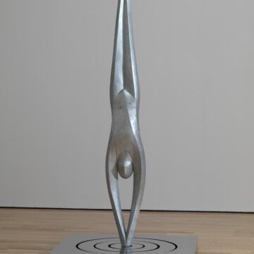 Thayaht , Tuffo (Il tuffatore), 1932, gesso dipinto, VAF 2200, Roverto, Mart