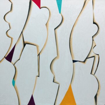 Vaccarone, Francesco, discoteca, 2014, olio su tela, VAF 2529, Rovereto, Magazzino VAF