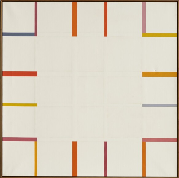 Verna, Claudio , archipittura, 1976, olio su tela, VAF 1271, Roverto, Mart