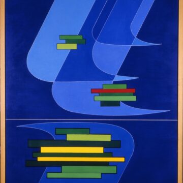 Veronesi, Luigi , Costruzione PK 2 , 1977, Öl auf Leinwand, VAF 593, Roverto, Mart