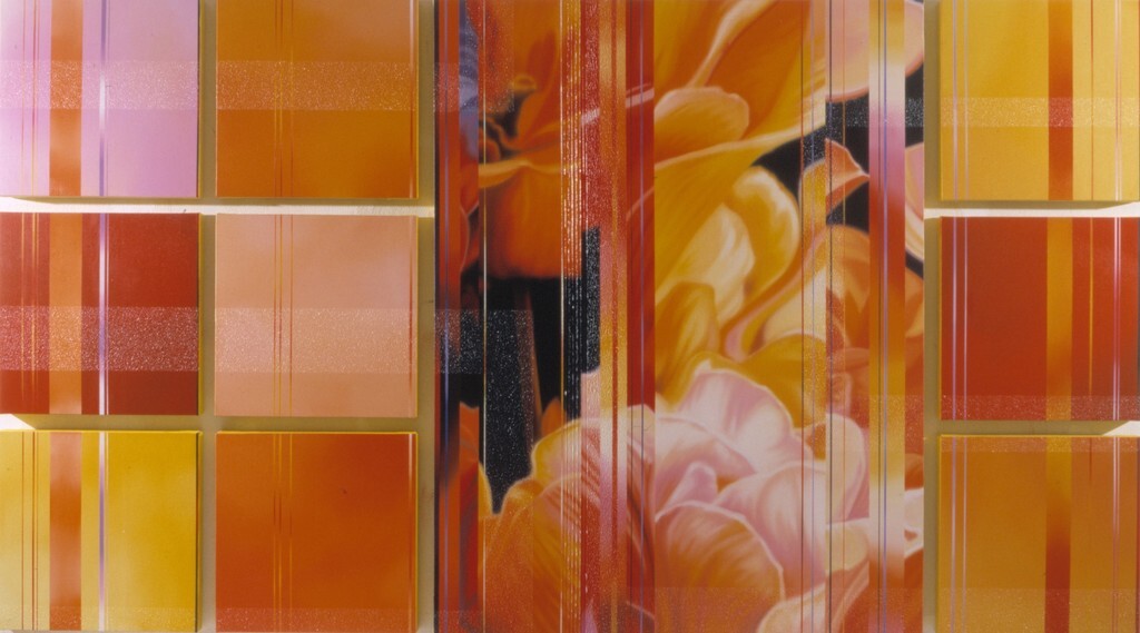 Vescovi, Dany , polittico, 2003, öl auf Leinwand, VAF 927, Roverto, Mart