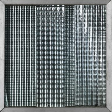 Vigo, Nanda , inform'oggetto I Ricerca concettuale: cronotopia ricerca Ricerca visiva: rifrazione della luce, 1965, Vetro, metallo, legno, VAF 1742, Roverto, Mart